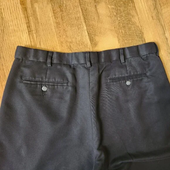 Croft & Barrow Mens Black 38x32 Pants - Picture 10 of 10